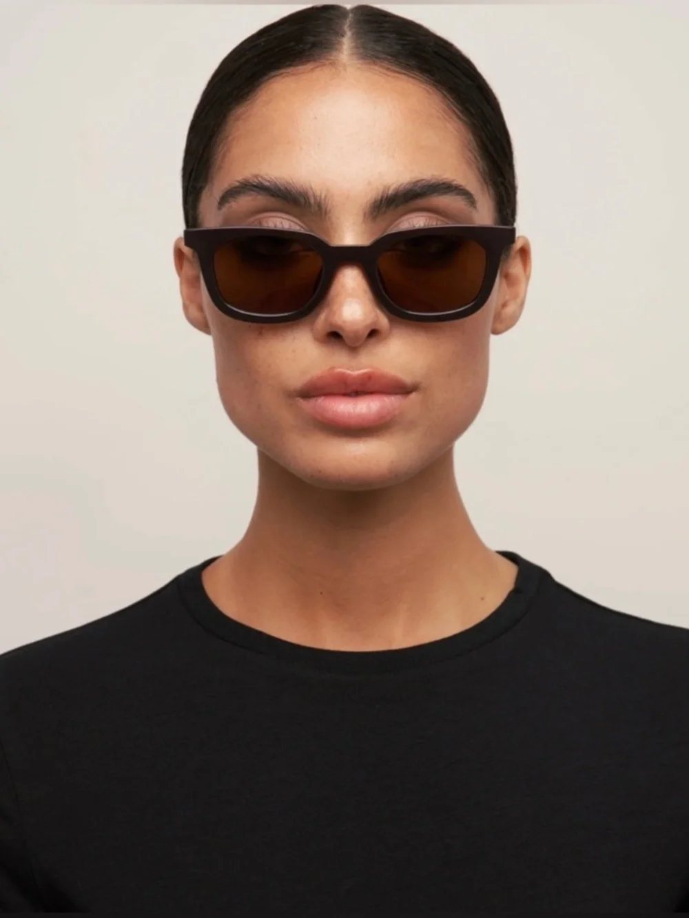 Sunglasses OTRA Nia Chocolate Brown 100% UV Protection NWT $65 Retail